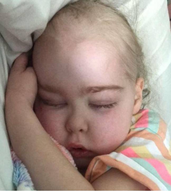 Zoe Brown has been diagnosed with acute lymphoblastic leukaemia. (Credit: Just Giving)