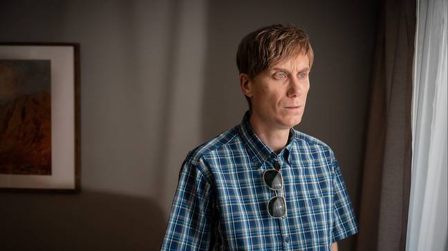 Stephen Merchant plays a very different character in this true crime drama (Credit: BBC)