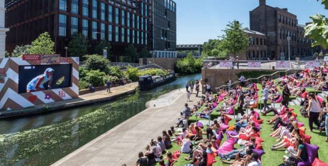 The open air cinema is only open until the end of the weekend (Credit: Kings Cross)