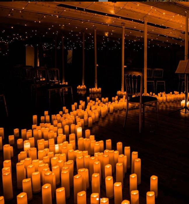 These candle light concerts are known to be beautiful (Credit: Instagram/candlelight.concerts)