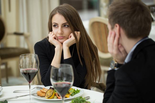 The date was not impressed he had ordered soup (Credit: Shutterstock)