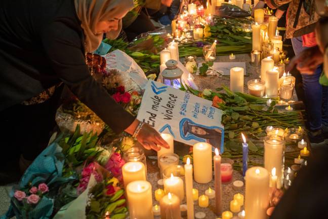 A vigil was held in Sabina Nessa's memory (Credit: Alamy)