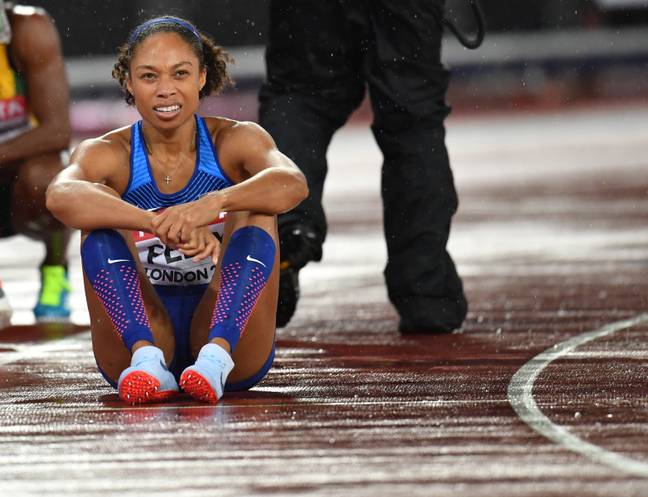 Allyson has been fighting for the financial rights of pregnant athletes (Credit: PA)