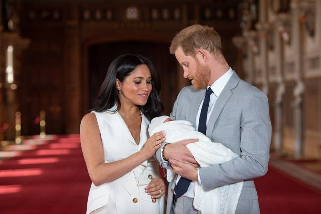 The couple welcomed Archie in May 2019 (Credit: PA)