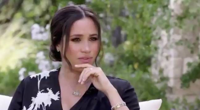Meghan called herself an 'only child' in the interview with Oprah. (Credit: CBS)