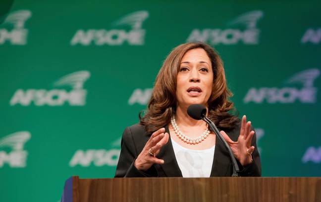 Kamala has faced a rocky road during her first year as Vice President. [Credit: Alamy]