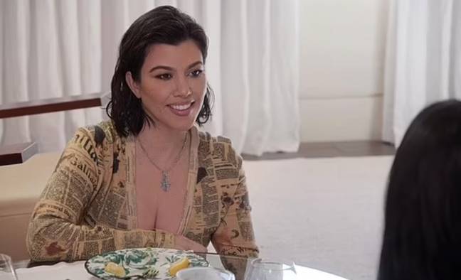 Kourtney was not happy with some of the editing. Credit: Hulu/Disney+