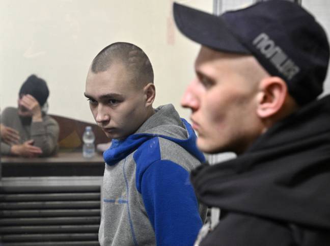 Vadim Shishmarin pleaded guilty and asked for forgiveness. Credit: Getty Images