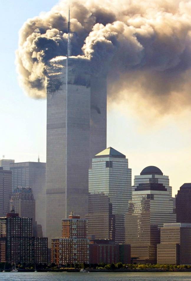 The Twin Towers were hit by two commercial airliners (Credit: PA)