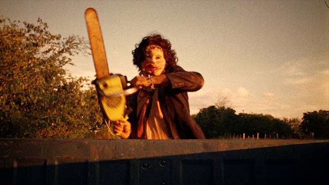 Leatherface has returned to Harlow in the reboot (Credit: Netflix)