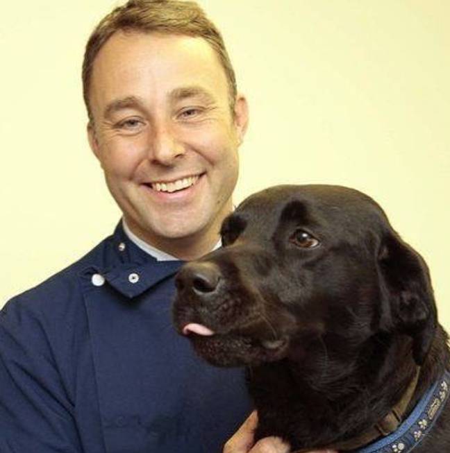 Martin Paterson is urging all dog owners to be vigilant (Credit: @donaldsvets/Instagram)