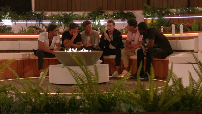 Luca and Dami had an argument. Credit: ITV