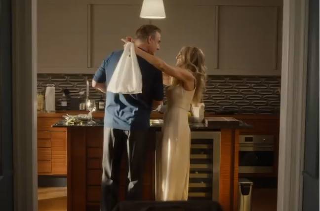Carrie and Mr Big seem all loved up in the teaser (Credit: HBO Max/Instagram/JustLikeThatMax)
