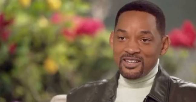 Will Smith set the record straight following Rebel's comment. (Credit: CBS)