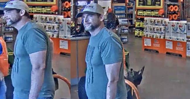 The suspected shoplifter looks exactly like Bradley Cooper. Credit: Henry County Police Department