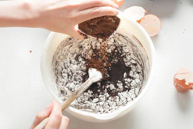 Did you know cocoa powder is hydrophobic? (Credit: Shutterstock)