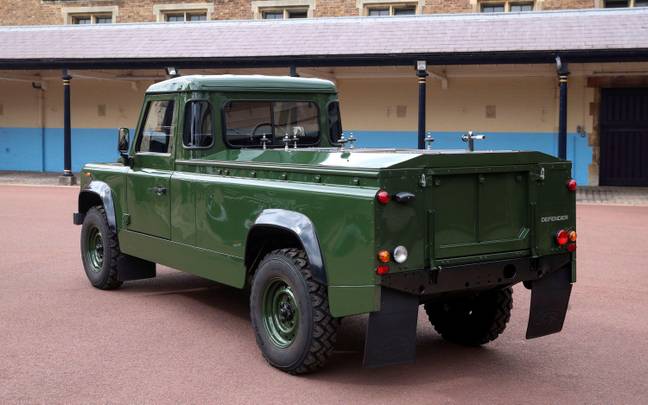 The Land Rover was designed by the Duke himself (Credit: Alamy)
