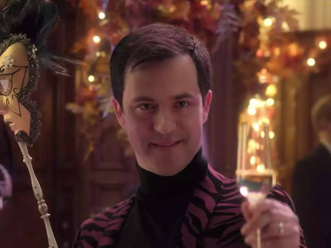 A Christmas Prince star Theo Devaney has a cameo (Credit: Netflix)