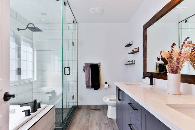 Would you clean your bathroom tiles with a razorblade? [Credit: Unsplash]