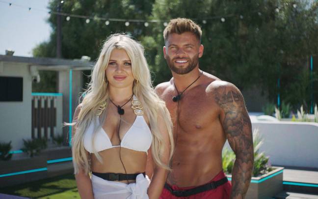 Liberty and Jake split just days before the final (Credit: ITV)