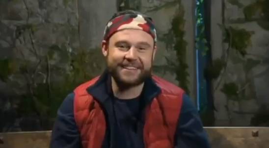 Danny was thrilled to be back with his fellow campmates (Credit: ITV)