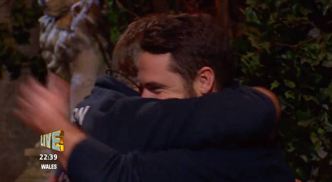 Simon hugged Danny after he won (Credit: ITV)