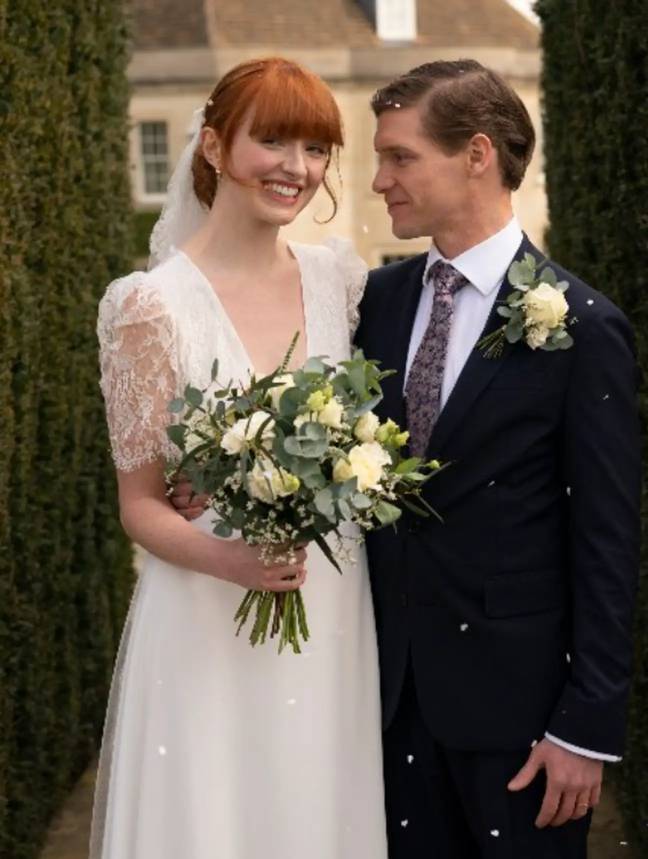 Chloe and Elliott didn't exactly have a happy marriage. (Credit: BBC)