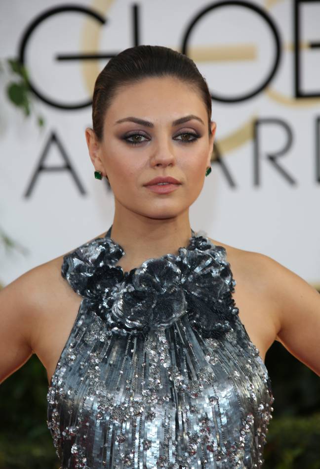Mila Kunis said she washes her 'pits and tits and holes and soles' (Credit: PA)