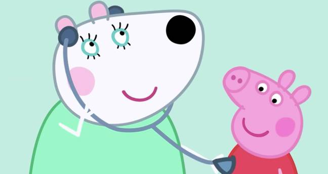 The plot of the episode was since lifted and turned into a children's book titled, 'Peppa Gets a Vaccination'. Credit: Channel 5