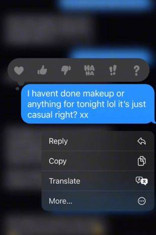 A woman posted a TikTok showing her boyfriend asking her to wear makeup (Credit: @xlily.brown8x/TikTok)