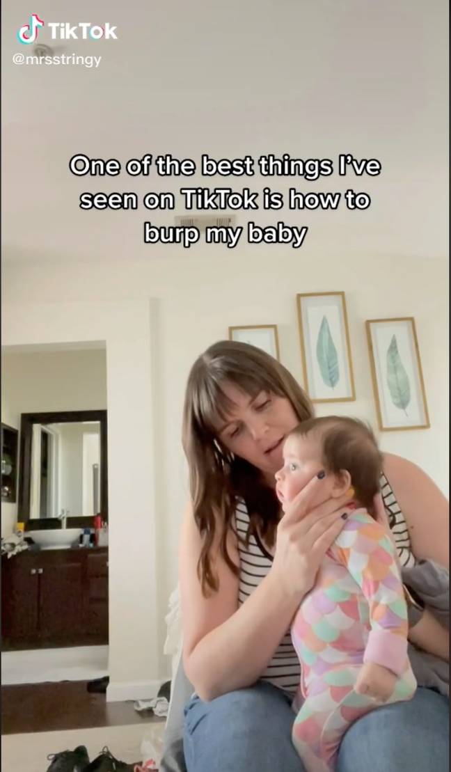 Mums are swearing by this method. (Credit: @mrsstringy/TikTok)