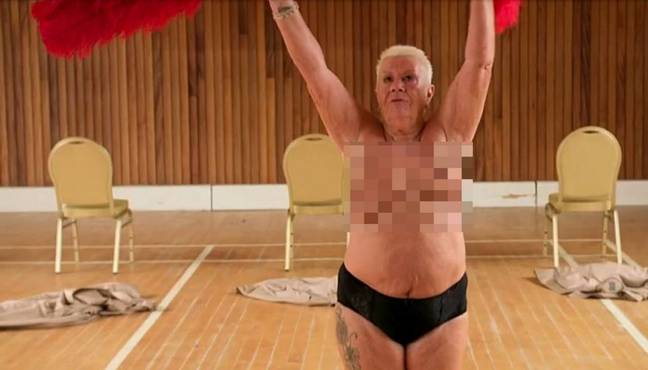 Laila Morse praised for showing her breast cancer scars on TV. (Credit: ITV Hub)