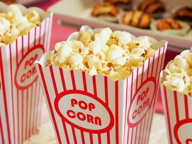 Popcorn is available on site (Credit: Pexels)