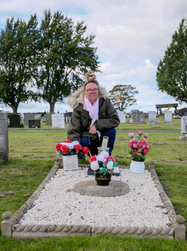 Sylvia Ross and her family have been visiting the wrong grave for more than four decades. Credit: North News and Pictures