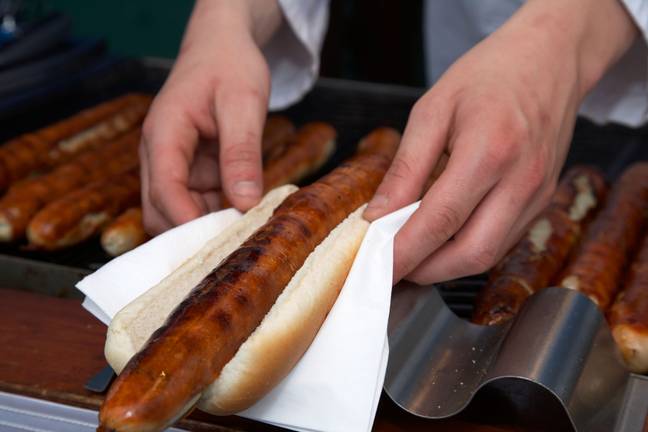 A bratwurst seller said they have more female customers than male. Credit: Alamy / Radharc Images