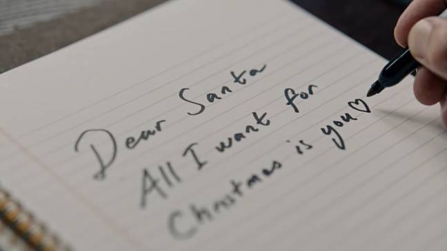 Harry writes Santa a love letter - and delivers it via Posten, of course! [Credit: Posten]