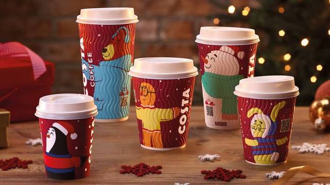 The toastie is part of the Costa Coffee festive menu (Credit: Costa Coffee)