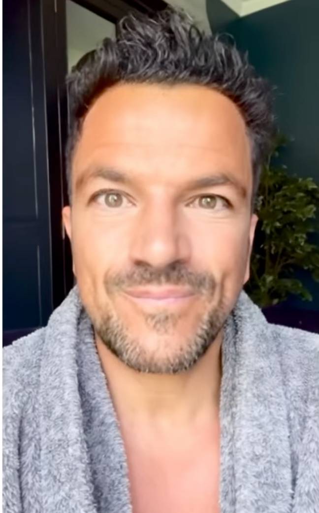 Peter Andre shared a video response. Credit: @peterandre/Instagram