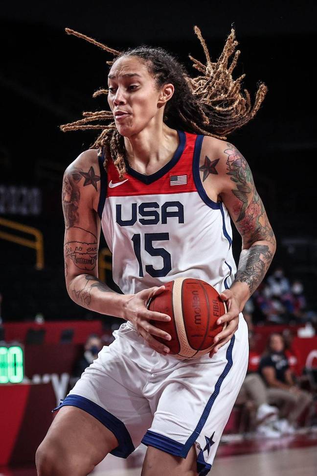 Brittney Griner only had 0.7 grams of THC on her when she was detained. Credit: Alamy