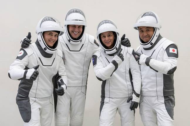 SpaceX Crew-5.  Credit: SpaceX / Alamy