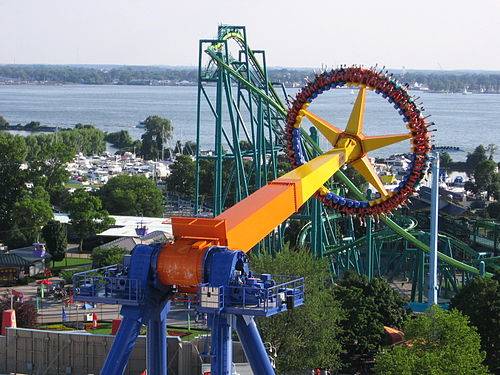 A couple have been charged for with public indecency for having sex at Cedar Point amusement park in Ohio. Credit: Wikipedia