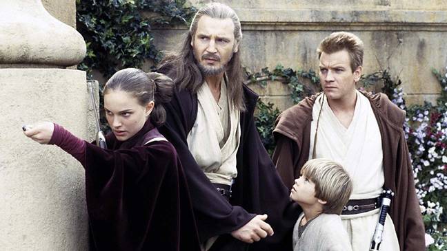 Neeson first appeared as Qui-Gon Jinn in The Phantom Menace (Credit: Lucasfilm)