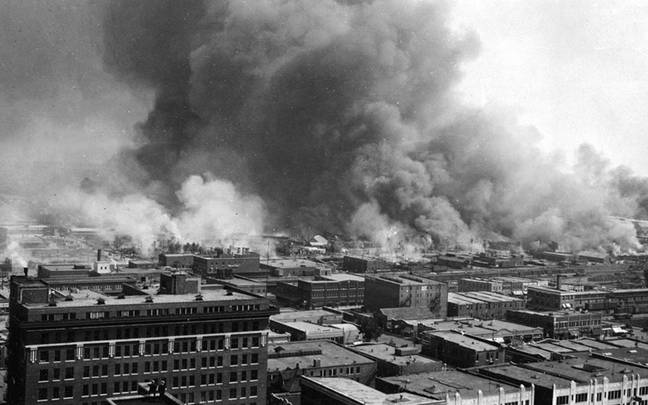 The Tulsa Race Massacre took place in 1921. Credit: Alamy