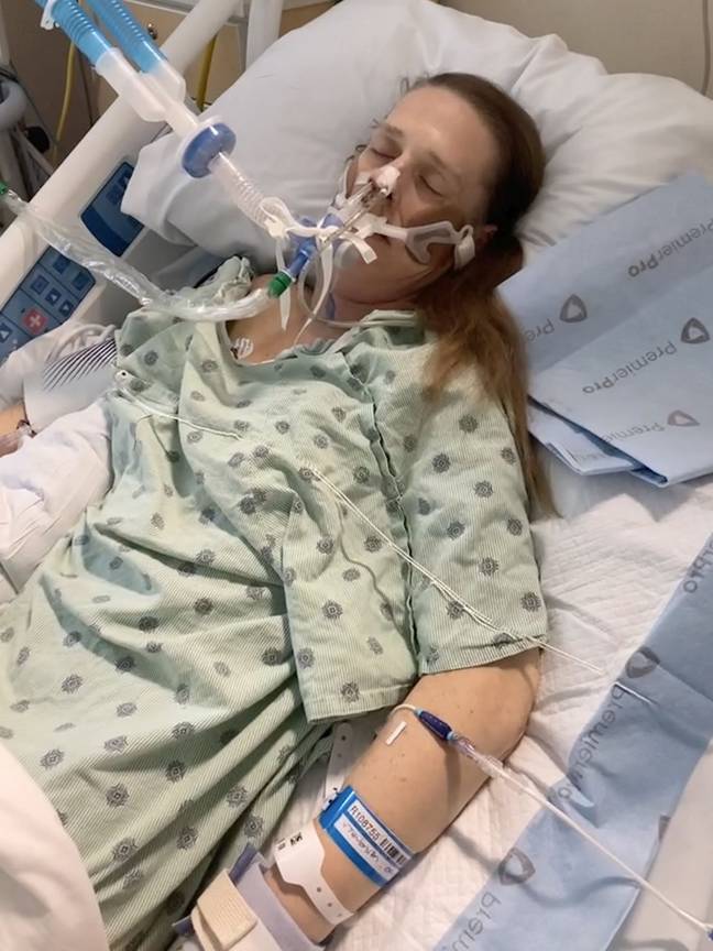The accident resulted in Erin being placed on life support. Credit: Kennedy News and Media