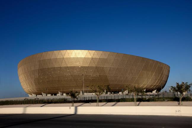 The 80,000 seater Lusail stadium will host the 2022 World Cup final in Qatar. Credit: Alamy