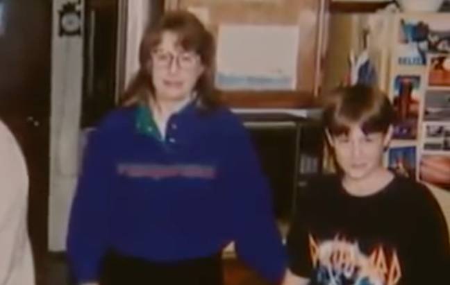 Kinkel’s sister, Kristin, stood by her brother. Credit: PBS