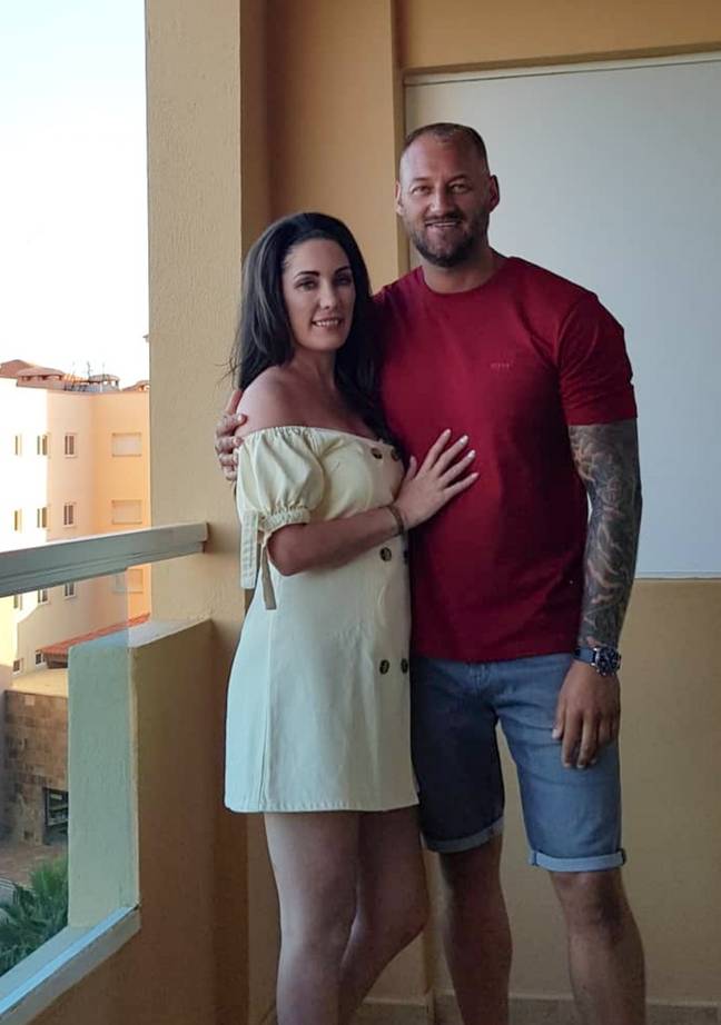 Lauren McGregor and her late husband Chris got together in 2013. Credit: Caters