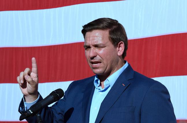 In March, Ron DeSantis signed the ‘Don’t Say Gay’ bill into law. Credit: Alamy