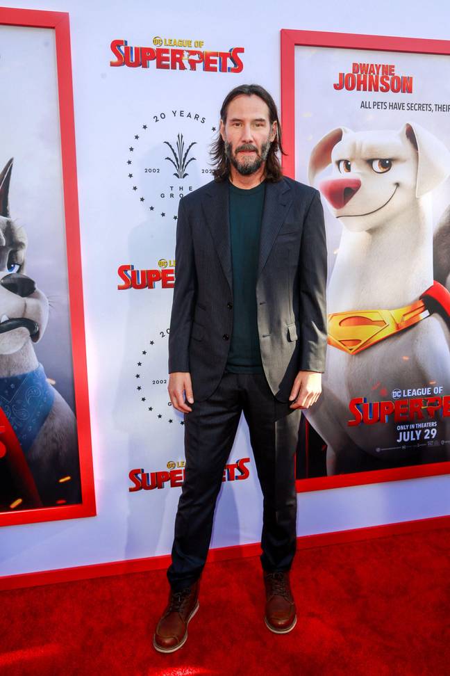 Keanu Reeves has said he’s up for playing an ‘older’ version of Batman. Credit: Alamy