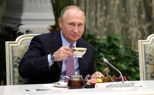Vladimir Putin. Credit: Alamy 
